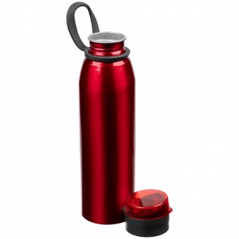 Спортивная бутылка для воды Korver, красная фото 