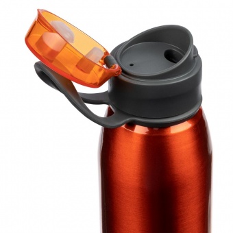 Спортивная бутылка для воды Korver, оранжевая фото 