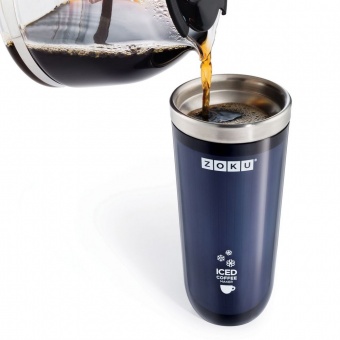 Стакан для охлаждения напитков Iced Coffee Maker, серый фото 