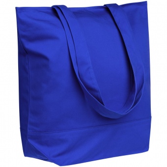 Сумка для покупок на молнии Shopaholic Zip, синяя фото 