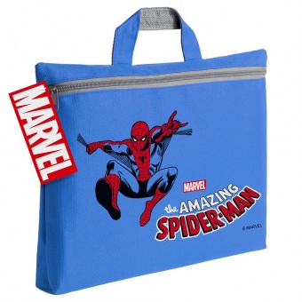 Сумка-папка Amazing Spider-Man, синяя фото 
