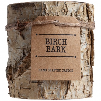 Свеча Birch Bark, средняя фото 