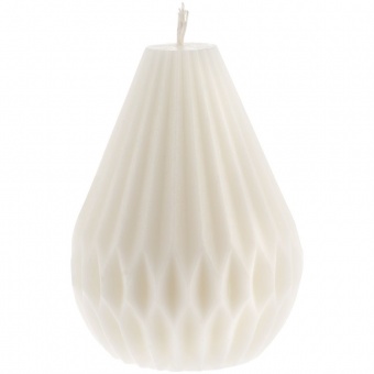 Свеча Pearfect, белая фото 