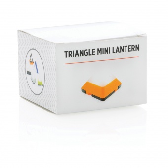 Светильник Triangle, оранжевый фото 
