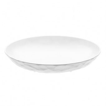 Тарелка суповая Club, белая фото 