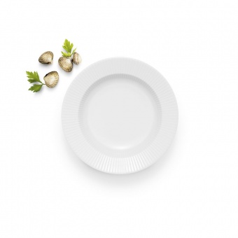 Тарелка суповая Legio Nova, большая, белая фото 