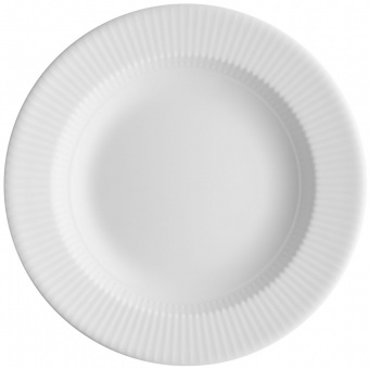 Тарелка суповая Legio Nova, малая, белая фото 