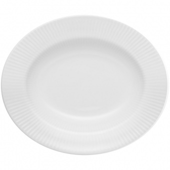 Тарелка суповая овальная Legio Nova, малая, белая фото 