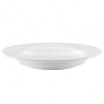 Тарелка суповая овальная Legio Nova, малая, белая фото 