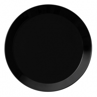 Тарелка Teema, средняя, черная фото 