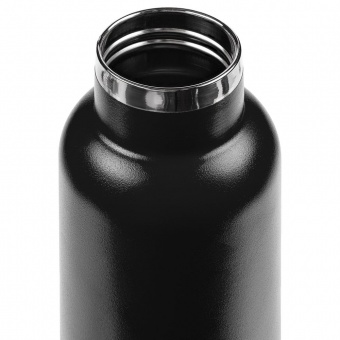 Термобутылка Bidon, черная фото 