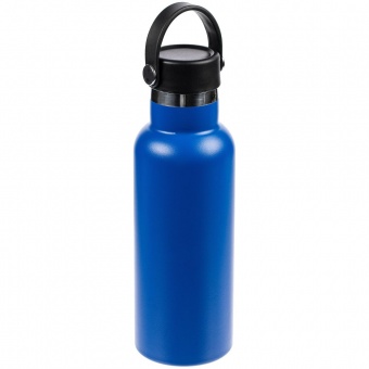 Термобутылка Bidon, синяя фото 