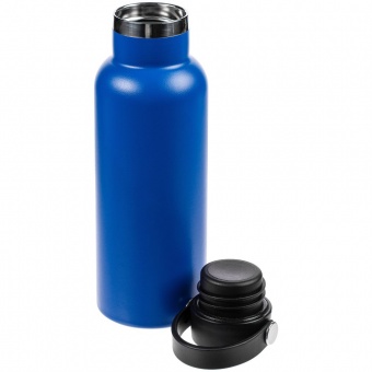 Термобутылка Bidon, синяя фото 