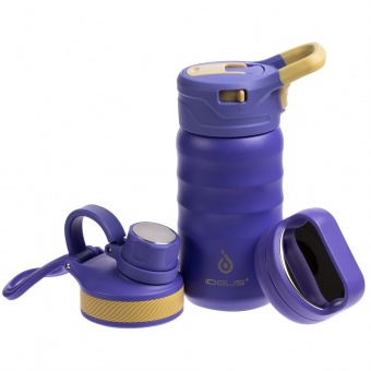 Термобутылка Fujisan, фиолетовая фото 