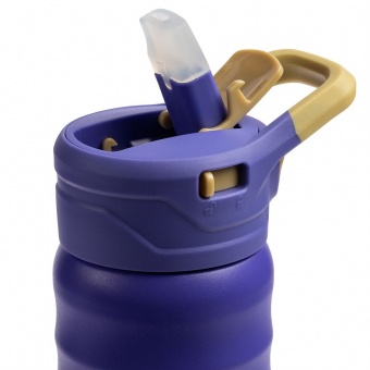 Термобутылка Fujisan, фиолетовая фото 