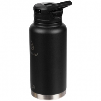 Термобутылка Fujisan XL, черная фото 