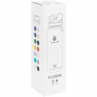 Термобутылка Fujisan XL, серая фото 