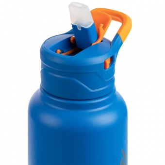 Термобутылка Fujisan XL, синяя фото 