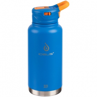 Термобутылка Fujisan XL, синяя фото 