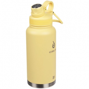 Термобутылка Fujisan XL, желтая фото 