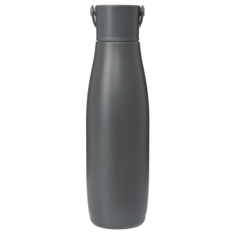 Термобутылка вакуумная герметичная Bosca, серая фото 
