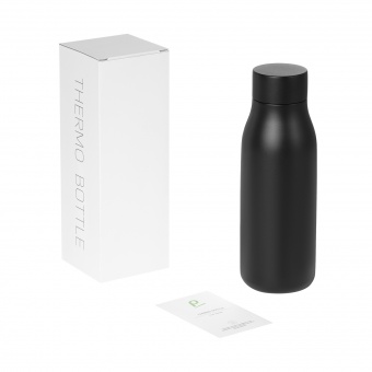 Термобутылка вакуумная герметичная Sevilla, черная фото 