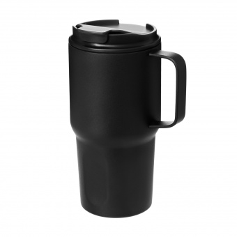 Термокружка вакуумная Aventura, черная фото 