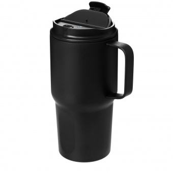 Термокружка вакуумная Aventura, черная фото 