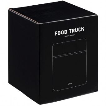 Термос для еды Food Truck, черный фото 