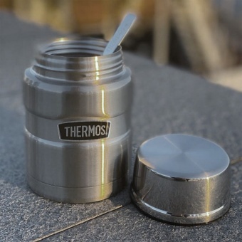 Термос для еды Thermos SK3000, серебристый фото 
