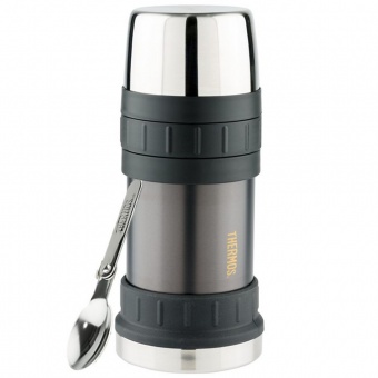 Термос для еды Thermos Work 2345GM, графитовый фото 