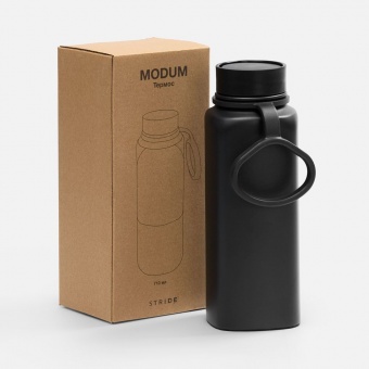 Термос Modum, черный фото 
