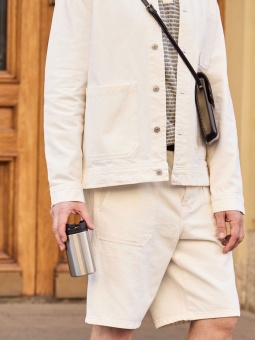 Термостакан Canella, серебристый фото 