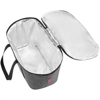 Термосумка Coolerbag Twist, серый меланж фото 