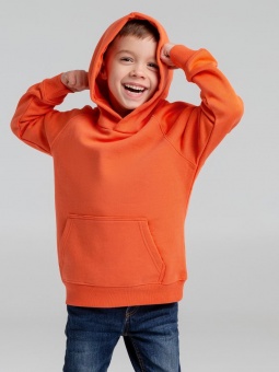 Толстовка детская Stellar Kids, оранжевая фото 14