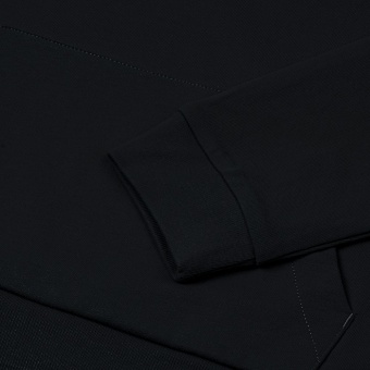 Толстовка на молнии с капюшоном Siverga Heavy 2.0, черная фото 5