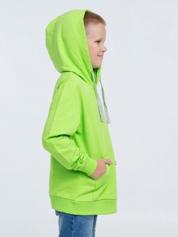 Толстовка с капюшоном детская Kirenga Kids, зеленое яблоко фото 8