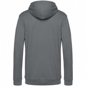 Толстовка с капюшоном унисекс Hoodie, серая (стальная) фото 2