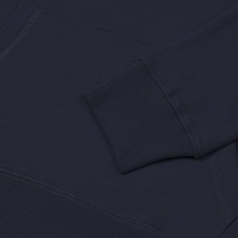 Толстовка с капюшоном унисекс Hoodie, темно-синяя фото 9