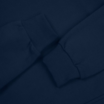 Толстовка с капюшоном Unit Kirenga Heavy, темно-синяя фото 26