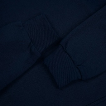 Толстовка с капюшоном Unit Kirenga Heavy, темно-синяя фото 15