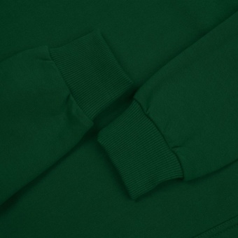 Толстовка с капюшоном Unit Kirenga Heavy, темно-зеленая фото 15