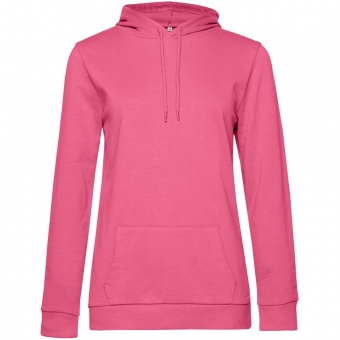 Толстовка с капюшоном женская Hoodie, розовая фото 3