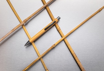 Тонкая бамбуковая ручка фото 