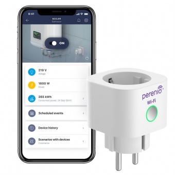Умная розетка Power Link Wi-Fi, белая фото 