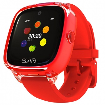 Умные часы Elari KidPhone Fresh, красные фото 