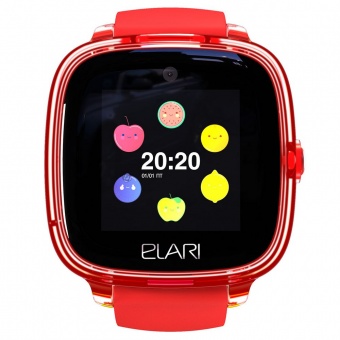 Умные часы Elari KidPhone Fresh, красные фото 