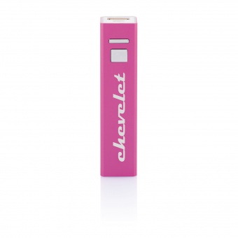 Универсальное зарядное устройство 2200 mAh, розовый фото 
