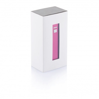 Универсальное зарядное устройство 2200 mAh, розовый фото 