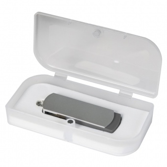 USB Флешка, Elegante, 16 Gb, серебряный, в подарочной упаковке фото 1